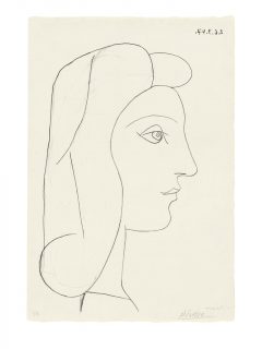 Pablo Picasso, Profil de Femme
