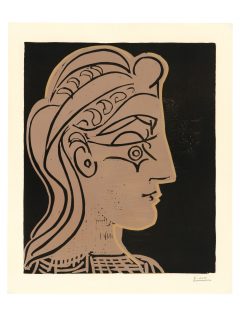 Pablo Picasso, Tête de femme (de profil)