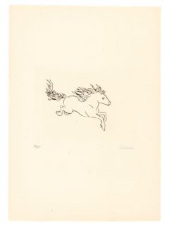 Renée Sintenis, Junge Pferde (Springendes Shetlandpony)