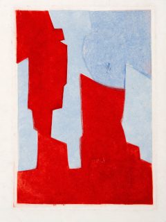 Serge Poliakoff, Composition rouge et bleue (Aus: Parménide)