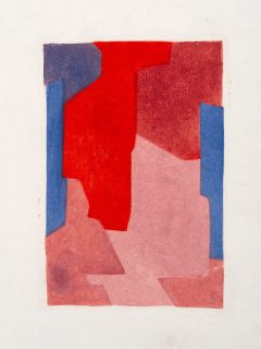 Serge Poliakoff, Composition mauve, bleue et rouge (Aus: Parménide)