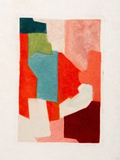 Serge Poliakoff, Composition rouge et verte (Aus: Parménide)