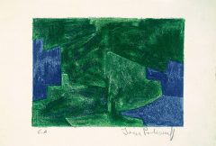 Serge Poliakoff, Composition bleue et verte