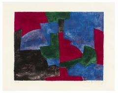 Serge Poliakoff, Composition verte, rouge et bleue