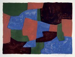 Serge Poliakoff, Composition bleue, verte et rouge