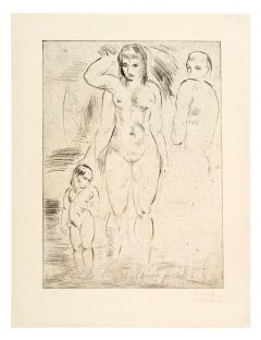 Wilhelm Lehmbruck, Weib und Kind